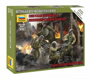 Zvesda Soviet Assault Sapper Team WWII