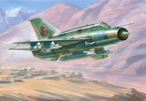 Zvesda 1/72 Soviet Fighter Mig 21 Pf