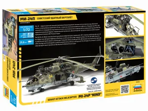 Zvesda Mil Mi-24P Hind F Attack Helicopter