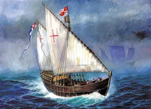 Zvesda 1:100 Caravel Nina