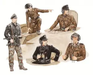 Dragon 1/35 German Tank Crew 1944/45