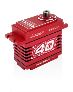 Power HD A-40CHV Coreless Aluminium Case HV Programable Servo - 40kg 0.10s