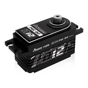 Power HD D12 Low Profile Alloy Case Servo - 12.5kg - 0.059s