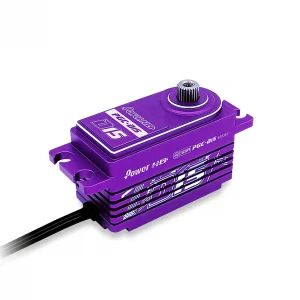 Power HD D15 Purple Low Profile Servo Aluminium Case - 18kg - 0.085s
