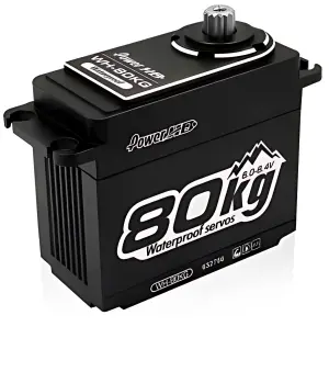 Power HD WH-80KG HV Large Scale Servo - 80kg - 0.17sec