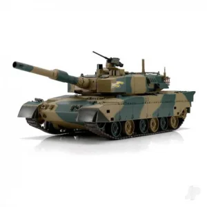 Henglong 1:24 Type 90 with Infrared Battle System (2.4Ghz  Shooter  Sound)