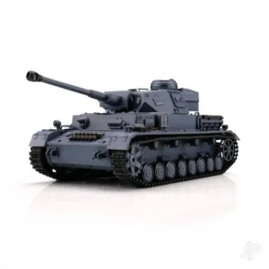 Henglong 1:16 PZKPFW.IV AUSF with Infrared Battle System (2.4GHz  Shooter  Smoke  Sound  Metal Gearbox)