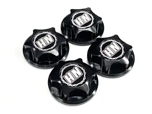 X5B-Covered Serrated Wheel Nuts (P1.25) Black