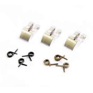 Hobao CNC Aluminium Clutch Shoe W/Springs 1.0mm + 1.1mm