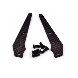 Hobao Hyper VS2 Truggy Carbon Fibre Front Upper Arm Stiffener (2)