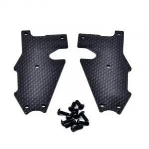 Hobao Hyper VS2 Truggy Carbon Fibre Front Lower Arm Stiffener (2)
