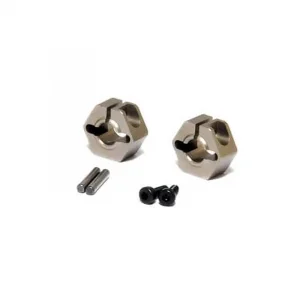 Hobao Hyper TT2.0 CNC Aluminium Rear Wheel Hex Hub +1mm (2)