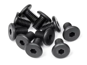 Pan Head Screw M5x8mm (Hex Socket/10Pcs)