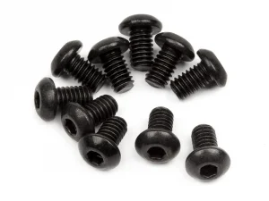 HPI Button Head Screw M2.5X4mm (Hex Socket/10Pcs)