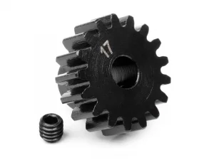 Pinion Gear 17 Tooth 1M - 5mm Shaft