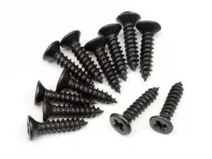 TP. Flat Head Screw M2.6x12mm (12pcs)