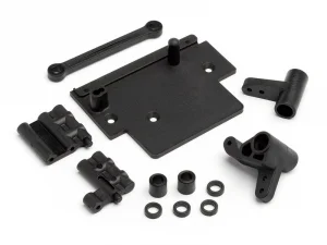 Bullet Flux ESC plate and steering bellcrank