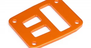Center Diff. Plate Trophy Flux Series (Orange)