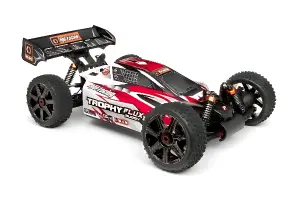 Clear Trophy Buggy Flux Bodyshell w/Window Masks and Decals