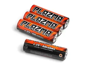 HPI Plazma 1.5V Alkaline AA Battery (4Pcs)