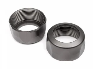 Shock Cap 20x12mm Gunmetal Baja 5T (2Pcs)