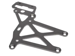 Rear Upper Plate - Gunmetal