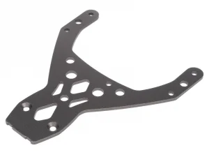 Front Upper Plate - Gunmetal - HPI Baja
