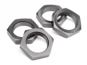 Wheel Nut 24mm - Gunmetal (4Pcs)