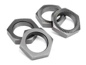 Wheel Nut 24mm - Gunmetal (4Pcs)