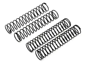 Shock Spring Set (Front/rear/black/4pcs)