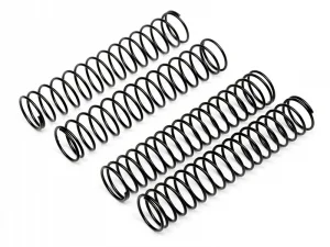 Shock Spring Set (Front/rear/black/4pcs)