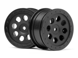 HPI ST-8 Wheel Black (0mm Offset/2Pcs)