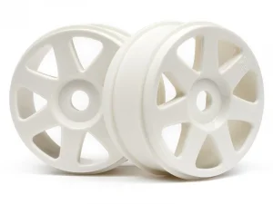 HPI V7 1:8 Buggy Wheel (42x83mm) - White - 1 Pair