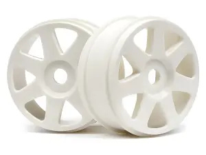 HPI V7 1:8 Buggy Wheel (42x83mm) - White - 1 Pair
