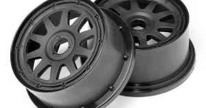 HPI Tr-10 Wheel Black (120X65mm/-10mm Offset)