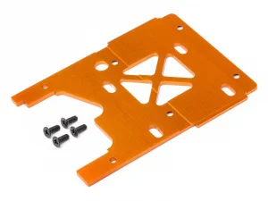 HPI Savage Engine Plate - 2.5mm 7075 Orange Alloy