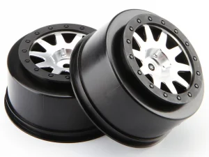 HPI Mk.10 V2 Wheel Matt Chrome (4.5mm Offset/2Pcs)