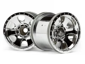 HPI Warlock 2.2 Wheels (2) - Chrome