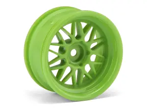 HPI HRE C90 26mm Wheels - Green - 6mm Offset (1 Pair)
