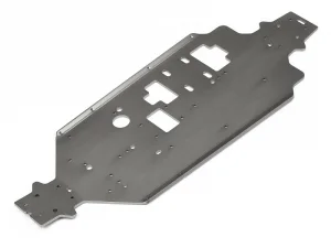 HPI WR8 3.0 Main Aluminium Chassis - Gunmetal 3mm