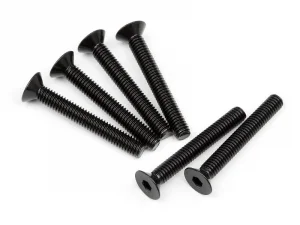HPI Flat Head Countersink Screws - M4 x 30mm ( 6 pcs )
