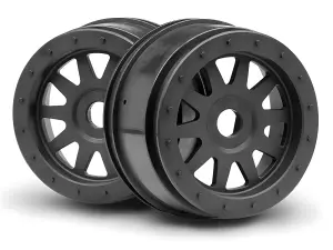 HPI TR-10 Glue-Lock Wheel Gunmetal (120X60mm/2Pcs)