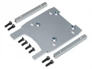 HPI Engine Plate (Gray/4mm)
