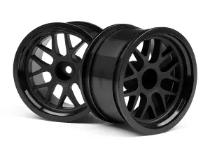 HPI BBS Spoke Wheel 48X31mm Black (9mm Offset/2Pcs)
