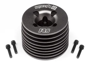 HPI Aluminium Heatsink Head (Gunmetal/F4.6 V2)