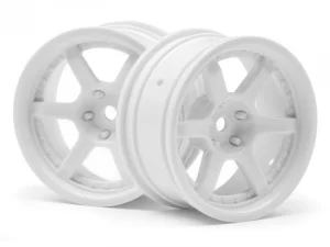 HPI HRE C106 Wheel 26mm White (6mm Offset/2Pcs) ** CLEARANCE **