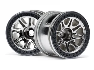 HPI Split 8 2.2 Truck Wheels - Chrome - 1 Pair