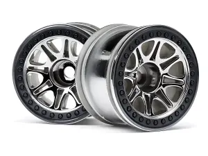 HPI Split 8 2.2 Truck Wheels - Chrome - 1 Pair