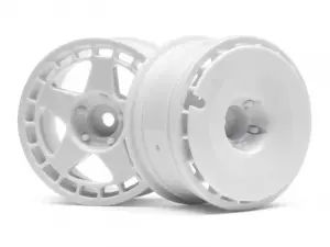 HPI Fifteen52 Turbomac Wheels - White - 26mm - 1 Pair