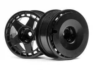 HPI Fifteen52 Turbomac Wheels - Black - 26mm - 1 Pair